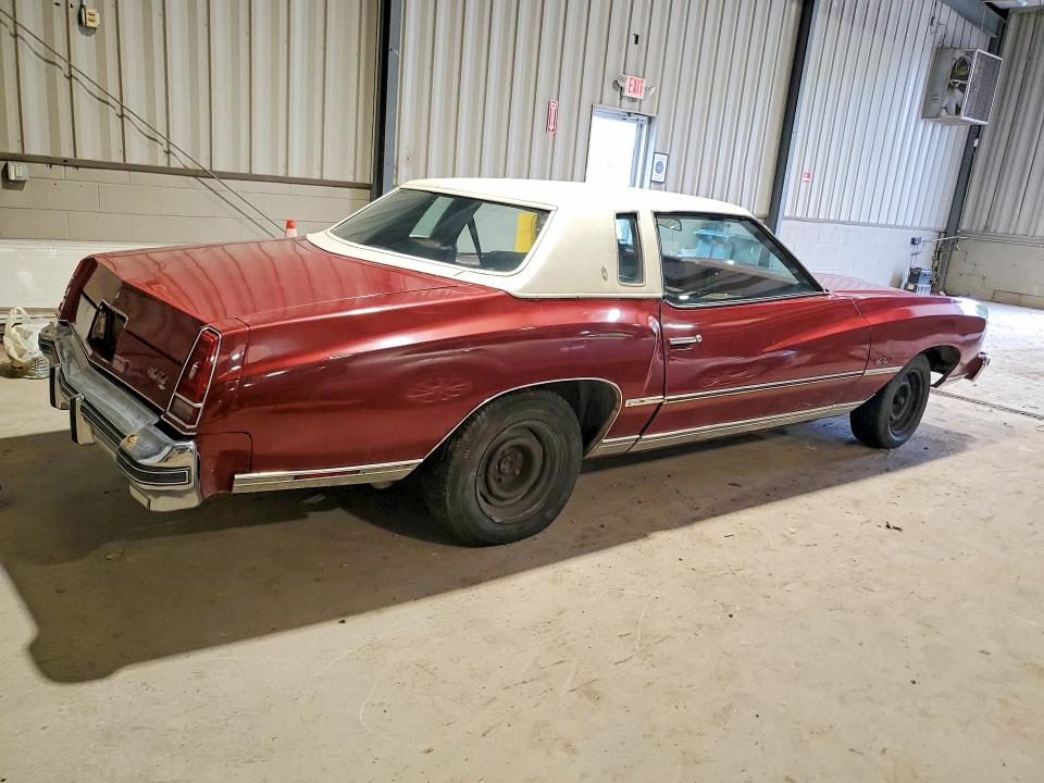 1976 Chevrolet Monte Carlo მანქანა იყიდება აუქციონზე, vin: 1H57V6B472739, აუქციონის ნომერი: 61635116