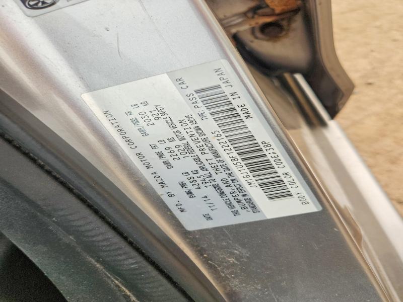 Продаж на аукціоні авто 2015 Mazda 6, vin: JM1GJ1U58F1222165, номер лоту: 61135706
