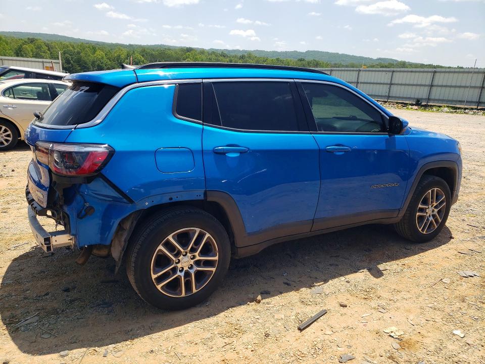2020 Jeep Compass მანქანა იყიდება აუქციონზე, vin: 3C4NJDBB7LT251582, აუქციონის ნომერი: 58995776