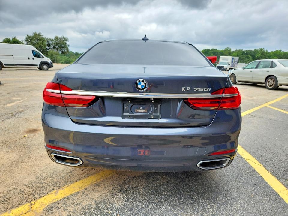 58046446 :رقم المزاد ، WBA7F0C51GGL99651 vin ، 2016 Bmw 750 مزاد بيع