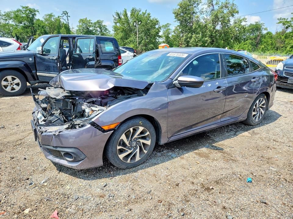 Продаж на аукціоні авто 2017 Honda Civic, vin: 2HGFC2F82HH530635, номер лоту: 61875326