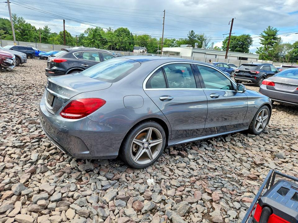 62981066 :رقم المزاد ، 55SWF4KBXHU195406 vin ، 2017 Mercedes-benz C مزاد بيع