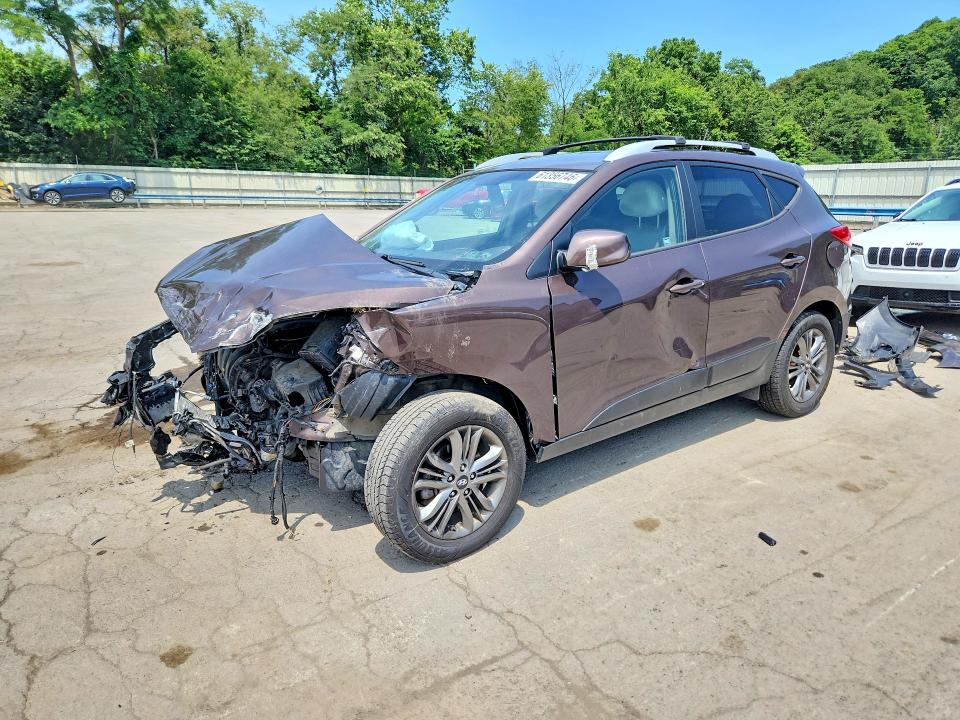 2014 Hyundai Tucson მანქანა იყიდება აუქციონზე, vin: KM8JUCAG9EU916323, აუქციონის ნომერი: 61356746