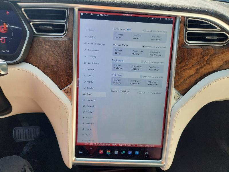 Продажа на аукционе авто 2016 Tesla Model X, vin: 5YJXCAE22GF022650, номер лота: 61797606