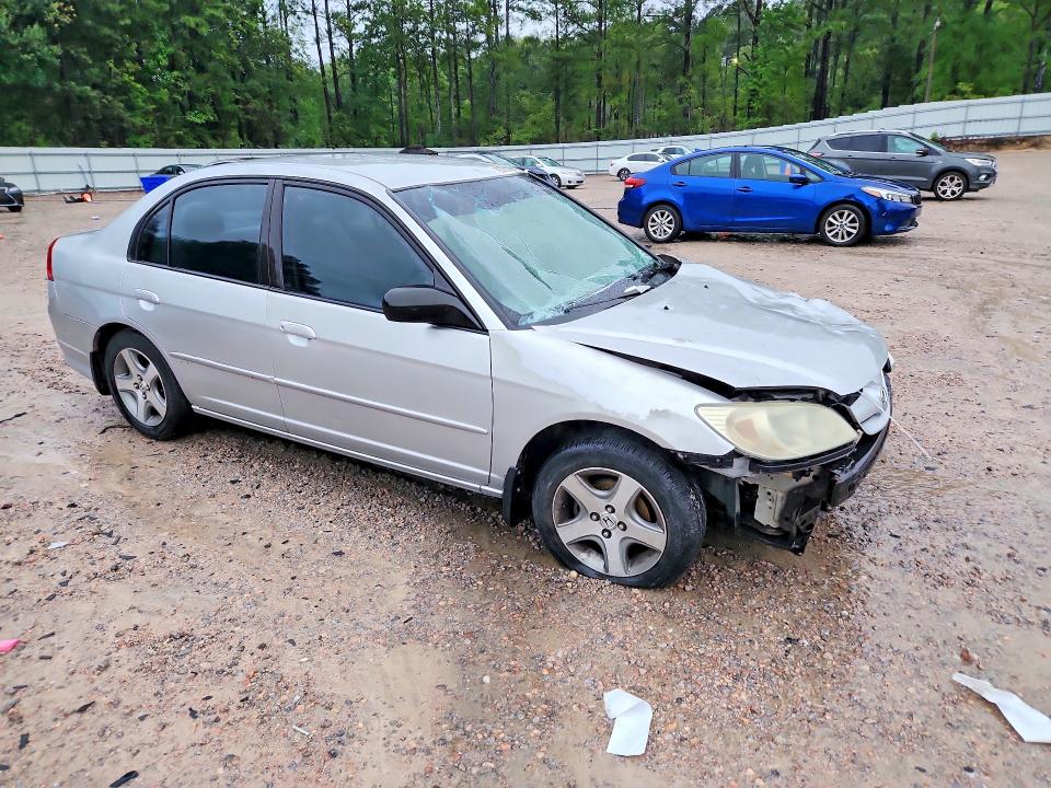 Продаж на аукціоні авто 2005 Honda Civic, vin: 2HGES16535H534980, номер лоту: 62065306