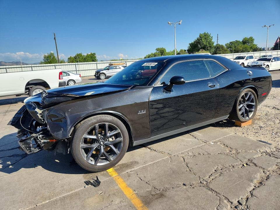 2019 Dodge Challenger მანქანა იყიდება აუქციონზე, vin: 2C3CDZBT9KH655354, აუქციონის ნომერი: 59346616