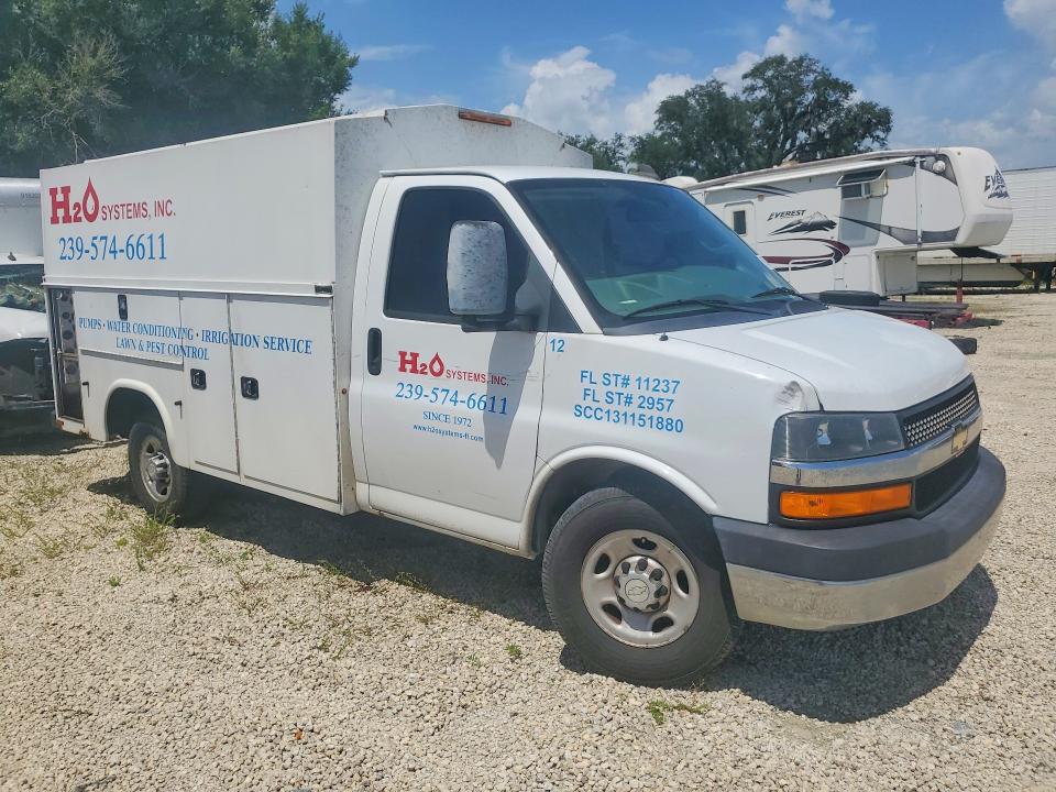 61608226 :رقم المزاد ، 1HA0GRFG1KN002071 vin ، 2019 Chevrolet Express G3500 مزاد بيع