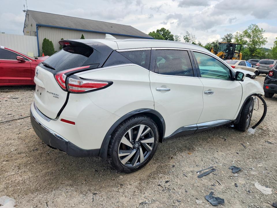 Продаж на аукціоні авто 2017 Nissan Murano, vin: 5N1AZ2MH7HN167567, номер лоту: 60593646