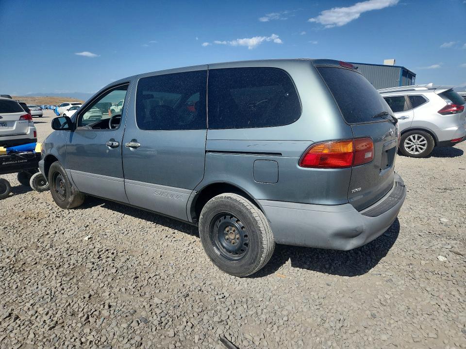 60465626 :رقم المزاد ، 4T3ZF19C7YU319623 vin ، 2000 Toyota Sienna مزاد بيع