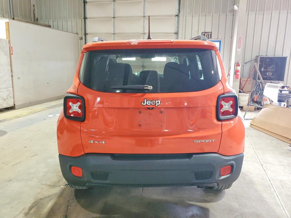 Продаж на аукціоні авто 2017 Jeep Renegade, vin: ZACCJBAB3HPG19042, номер лоту: 61393826