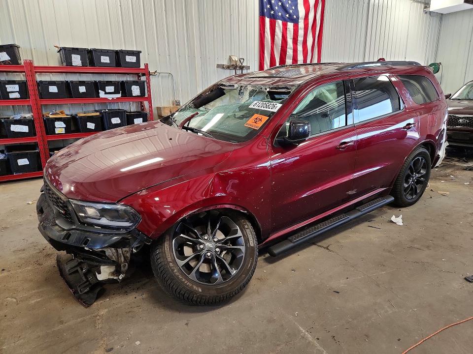 Auction sale of the 2021 Dodge Durango, vin: 1C4RDJDG2MC523193, lot number: 61205826