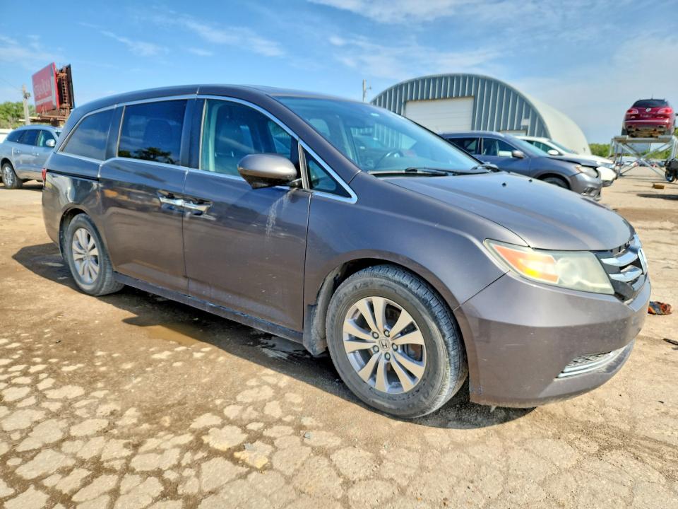 62637906 :رقم المزاد ، 5FNRL5H61EB105286 vin ، 2014 Honda Odyssey مزاد بيع