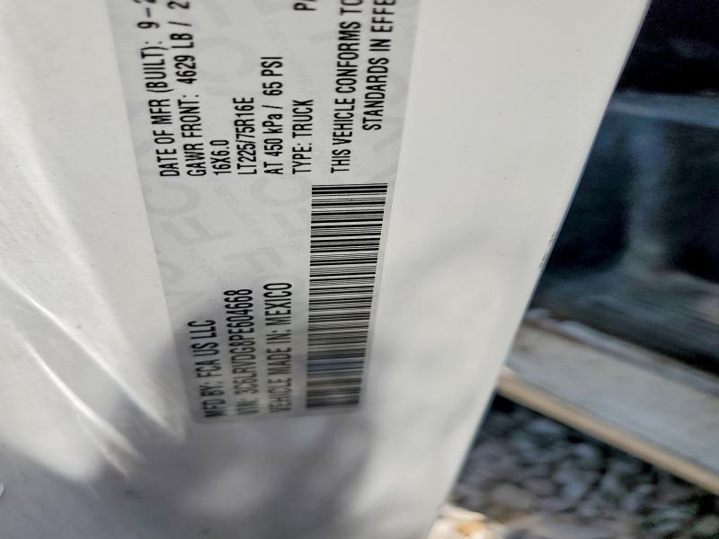 Aukcja sprzedaży 2023 Ram Promaster 2500, vin: 3C6LRVDG8PE604668, numer aukcji: 59793556
