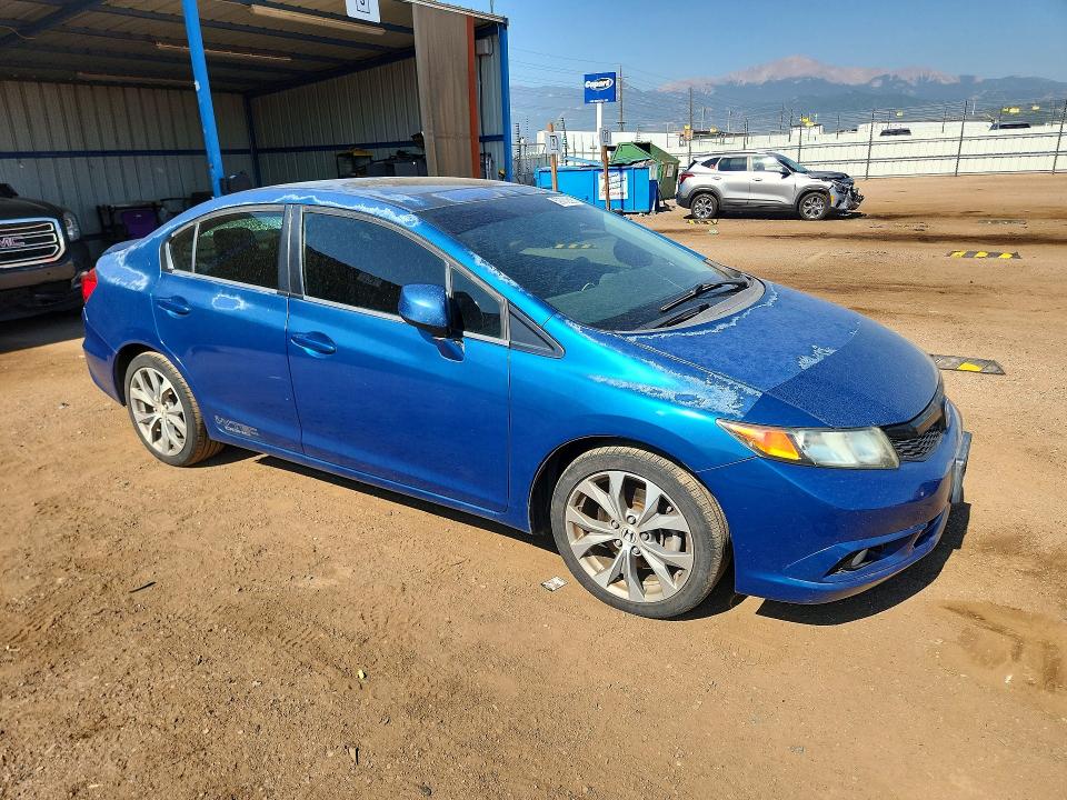 59730656 :رقم المزاد ، 2HGFB6E59CH701147 vin ، 2012 Honda Civic مزاد بيع