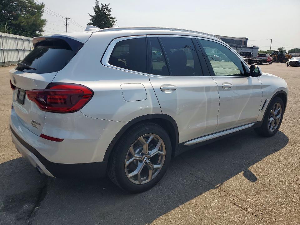 2020 Bmw X3 მანქანა იყიდება აუქციონზე, vin: 5UXTY5C0XL9B70687, აუქციონის ნომერი: 60932546