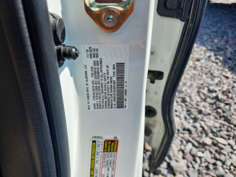 2020 Honda Odyssey მანქანა იყიდება აუქციონზე, vin: 5FNRL6H70LB031967, აუქციონის ნომერი: 61947556