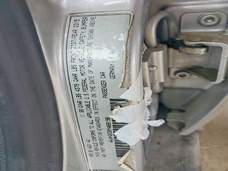 62282656 :رقم المزاد ، WAUAH28D8YA098150 vin ، 2000 Audi A4 مزاد بيع