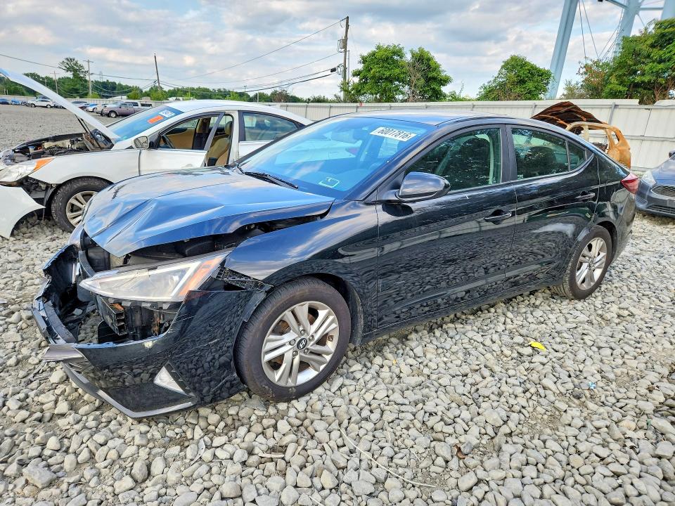 Продаж на аукціоні авто 2019 Hyundai Elantra, vin: KMHD84LF5KU789383, номер лоту: 60017816