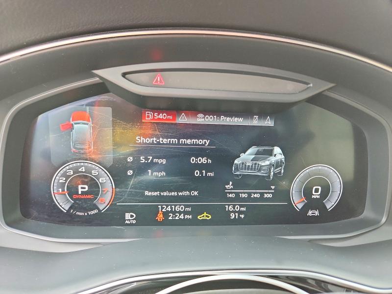 2020 Audi Q7 მანქანა იყიდება აუქციონზე, vin: WA1LJAF78LD008181, აუქციონის ნომერი: 62287616