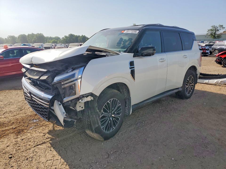 59173206 :رقم المزاد ، JN8AY3EB5S9100767 vin ، 2025 Nissan Armada مزاد بيع