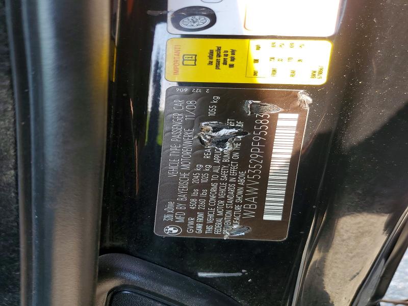 Продаж на аукціоні авто 2009 Bmw 328, vin: WBAWV53529PF95583, номер лоту: 63047036