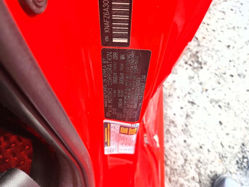 2016 Kia Forte მანქანა იყიდება აუქციონზე, vin: KNAFZ6A30G5579349, აუქციონის ნომერი: 61496176