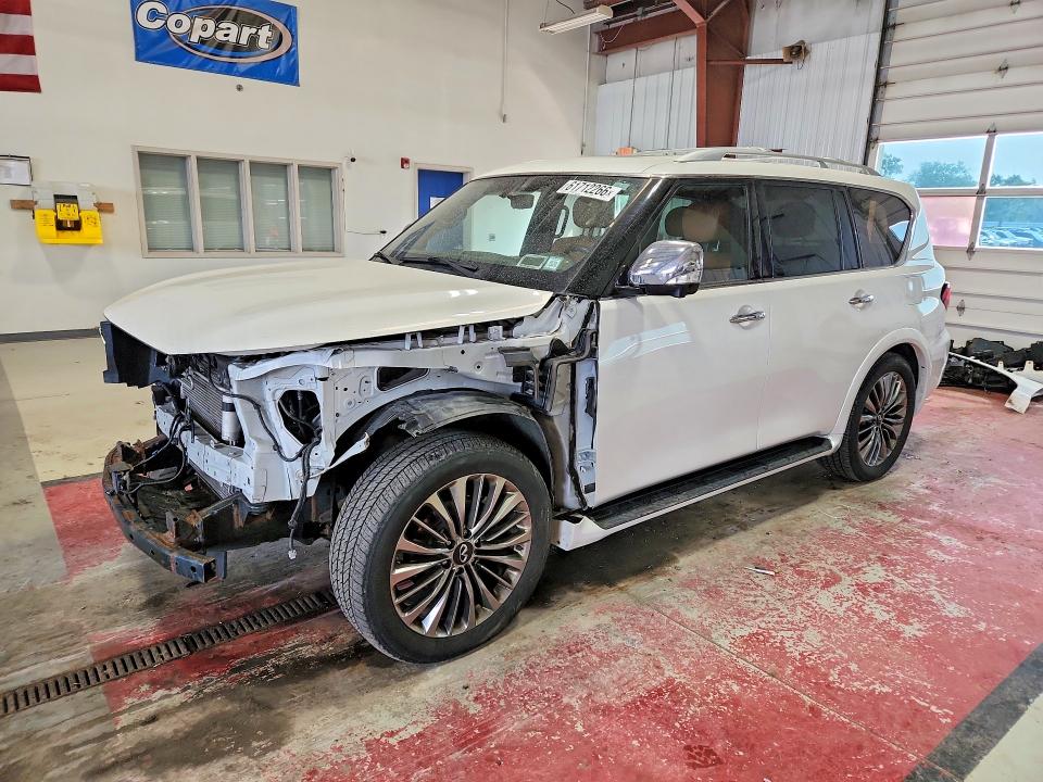 2021 Infiniti Qx80 მანქანა იყიდება აუქციონზე, vin: JN8AZ2BE2M9268004, აუქციონის ნომერი: 61712266