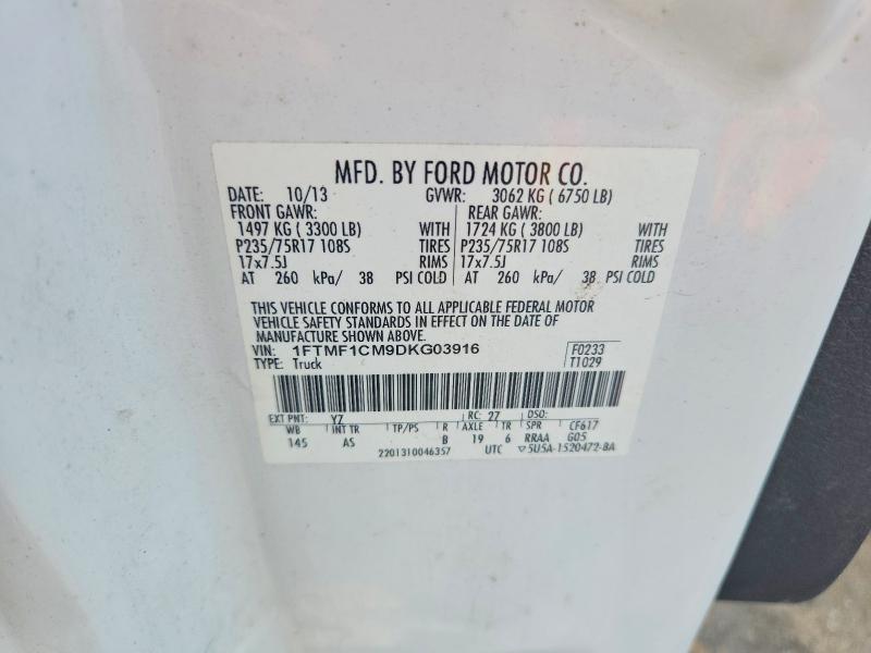 Продаж на аукціоні авто 2013 Ford F150, vin: 1FTMF1CM9DKG03916, номер лоту: 62101716