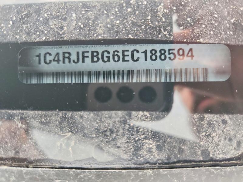 Продажа на аукционе авто 2014 Jeep Grand Cherokee, vin: 1C4RJFBG6EC188594, номер лота: 60153486