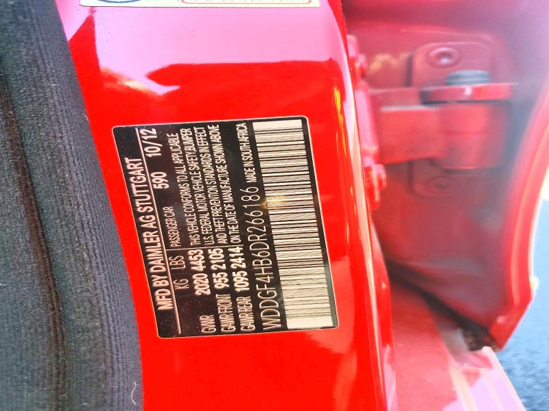 Aukcja sprzedaży 2013 Mercedes-benz C, vin: WDDGF4HB6DR266186, numer aukcji: 62836876