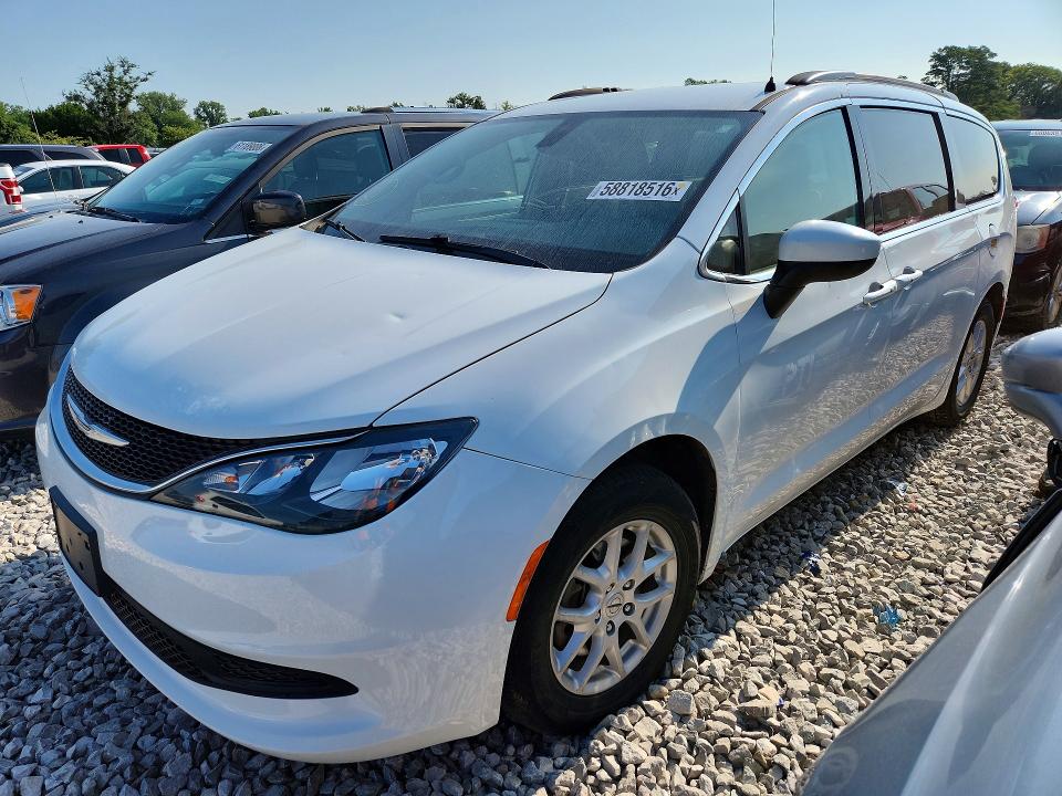 2021 Chrysler Voyager მანქანა იყიდება აუქციონზე, vin: 2C4RC1DG7MR545653, აუქციონის ნომერი: 58818516