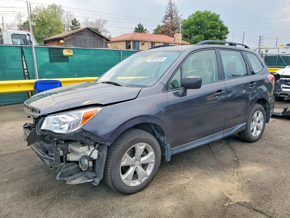 2015 Subaru Forester მანქანა იყიდება აუქციონზე, vin: JF2SJABC2FH582830, აუქციონის ნომერი: 59973876