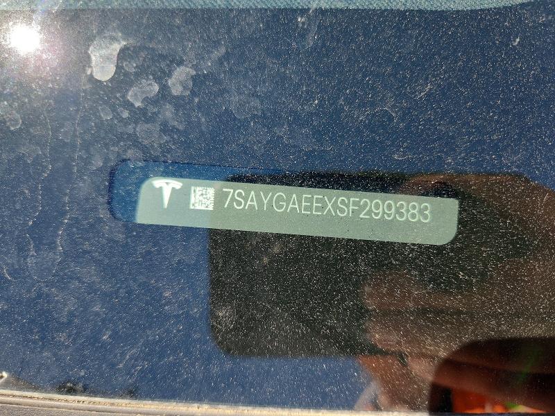 61796956 :رقم المزاد ، 7SAYGAEEXSF299383 vin ، 2025 Tesla Model Y مزاد بيع
