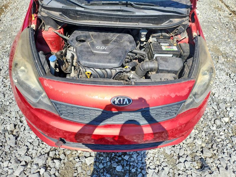 2017 Kia Rio მანქანა იყიდება აუქციონზე, vin: KNADM4A33H6015555, აუქციონის ნომერი: 62001916