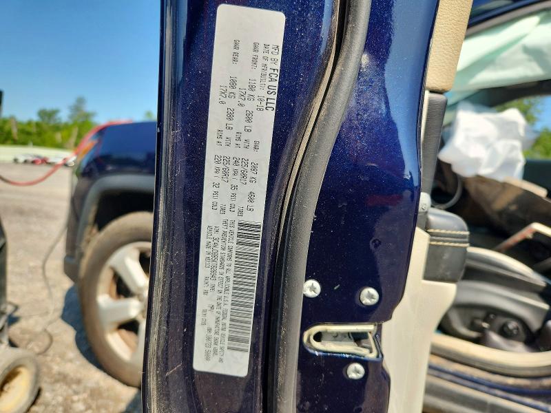 62481876 :رقم المزاد ، 3C4NJDBB5KT628943 vin ، 2019 Jeep Compass مزاد بيع