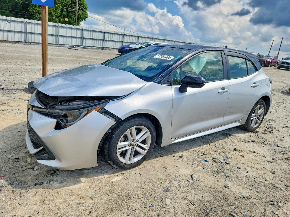 Auction sale of the 2021 Toyota Corolla Hatchback, vin: JTNB4MBE5M3120857, lot number: 59769496