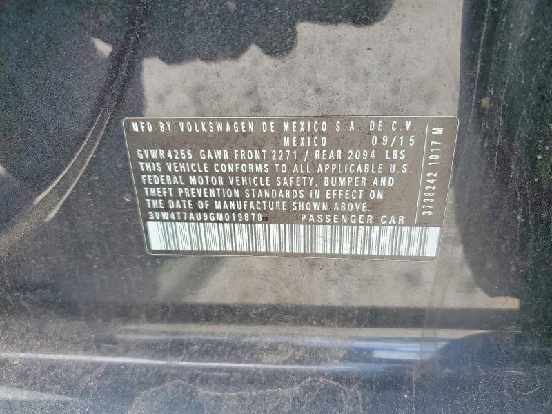 Продаж на аукціоні авто 2016 Volkswagen Gti, vin: 3VW4T7AU9GM019878, номер лоту: 59756486