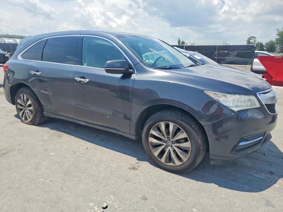 Продаж на аукціоні авто 2014 Acura Mdx, vin: 5FRYD3H40EB017355, номер лоту: 62804316