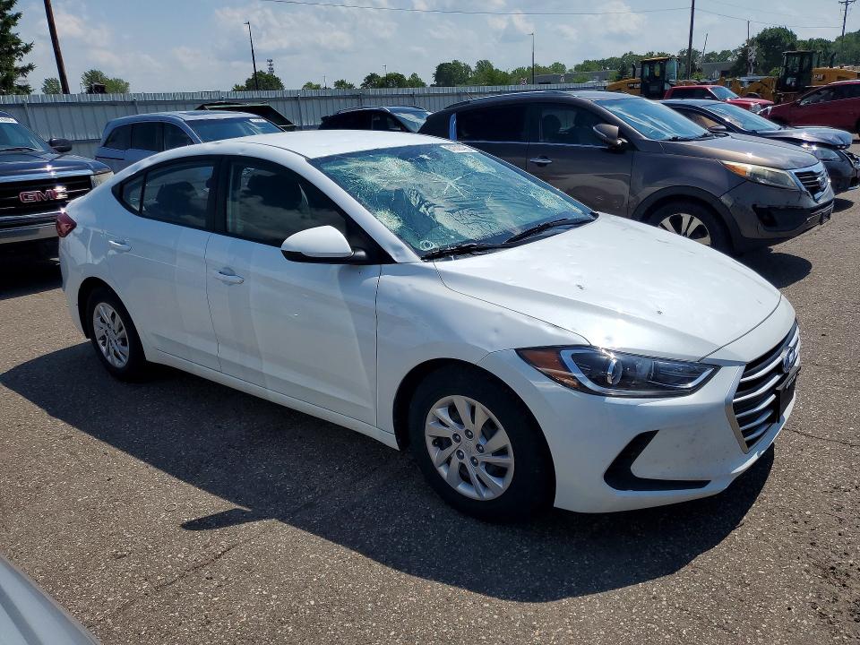 Продаж на аукціоні авто 2018 Hyundai Elantra, vin: 5NPD74LF3JH234836, номер лоту: 61685496