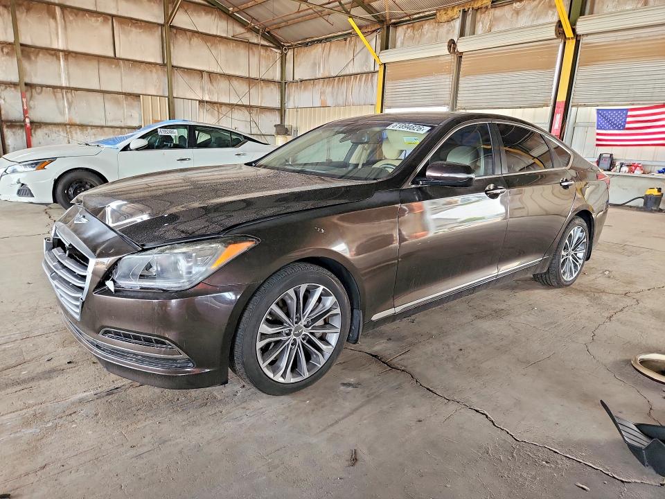61894826 :رقم المزاد ، KMHGN4JE3FU083583 vin ، 2015 Hyundai Genesis مزاد بيع