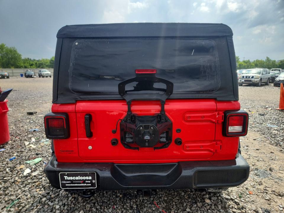 60051476 :رقم المزاد ، 1C4GJXAN2JW222293 vin ، 2018 Jeep Wrangler مزاد بيع