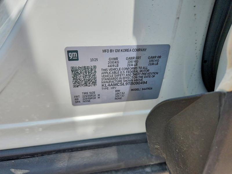 Продаж на аукціоні авто 2026 Buick Encore Gx, vin: KL4AMCSL9TB090494, номер лоту: 59169816