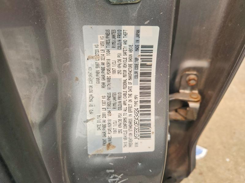 Aukcja sprzedaży 2014 Mazda Cx-9, vin: JM3TB3CV2E0434824, numer aukcji: 60819616