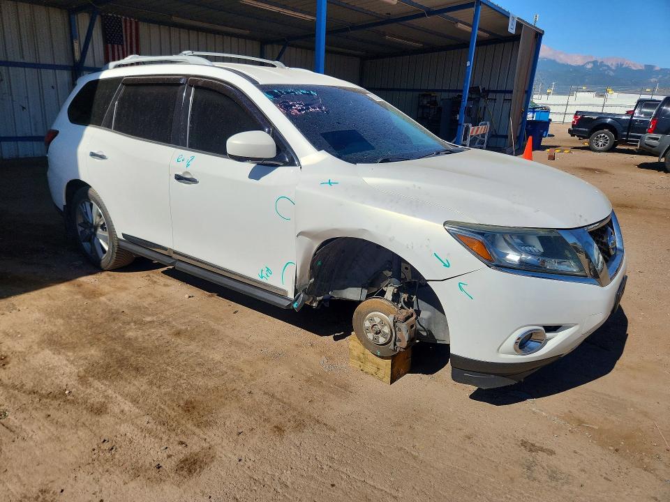 60835936 :رقم المزاد ، 5N1AR2MM3EC677340 vin ، 2014 Nissan Pathfinder مزاد بيع