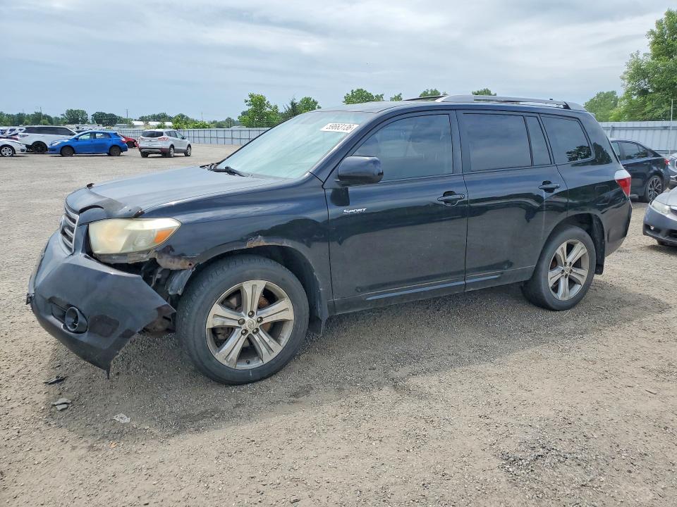 59663136 :رقم المزاد ، JTEES43A682035634 vin ، 2008 Toyota Highlander مزاد بيع