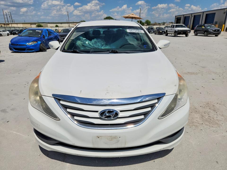 59734966 :رقم المزاد ، 5NPEB4AC8EH930240 vin ، 2014 Hyundai Sonata مزاد بيع