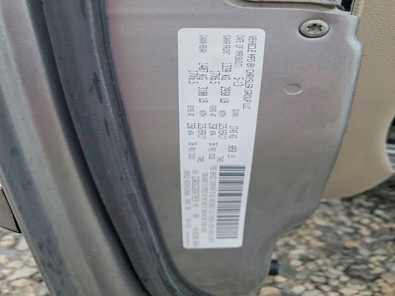 Aukcja sprzedaży 2013 Dodge Grand Caravan, vin: 2C4RDGCG9DR770559, numer aukcji: 62217456
