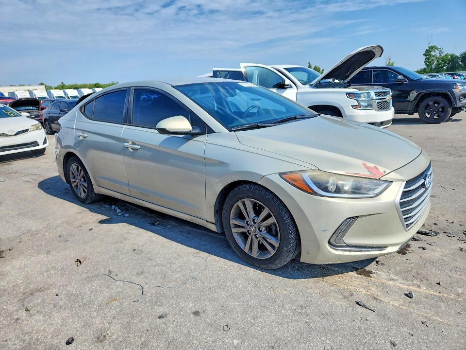 61006206 :رقم المزاد ، 5NPD84LF1HH032519 vin ، 2017 Hyundai Elantra مزاد بيع