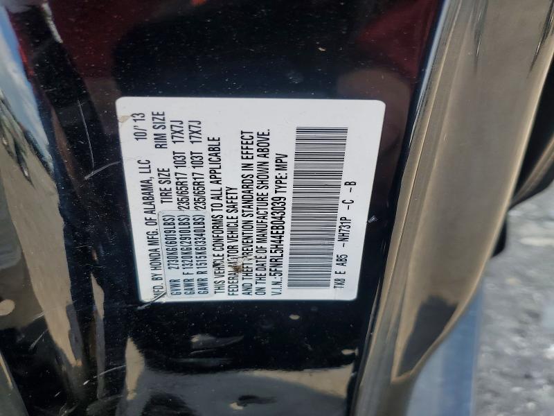 Продажа на аукционе авто 2014 Honda Odyssey, vin: 5FNRL5H44EB043039, номер лота: 63113636