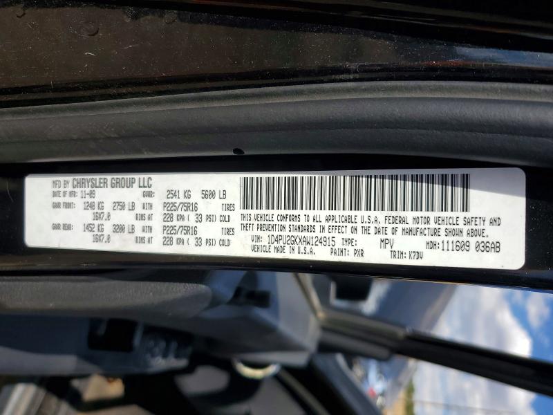 Продаж на аукціоні авто 2010 Dodge Nitro, vin: 1D4PU2GKXAW124915, номер лоту: 61863016